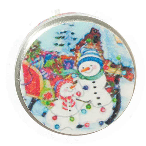 Xmas Cookie Tin/Snowman